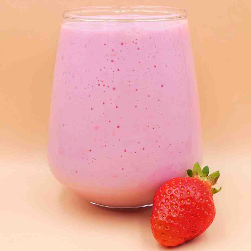 Koktajl truskawkowy z jogurtem
