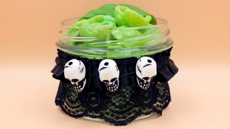 Toksyczny makaron z serem na Halloween