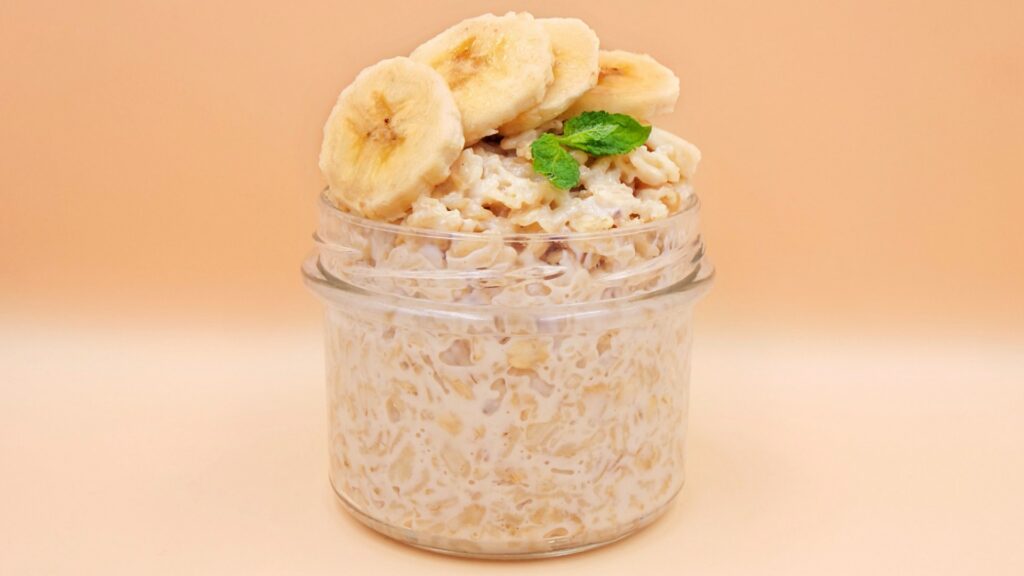 Owsianka na mleku z bananem przepis