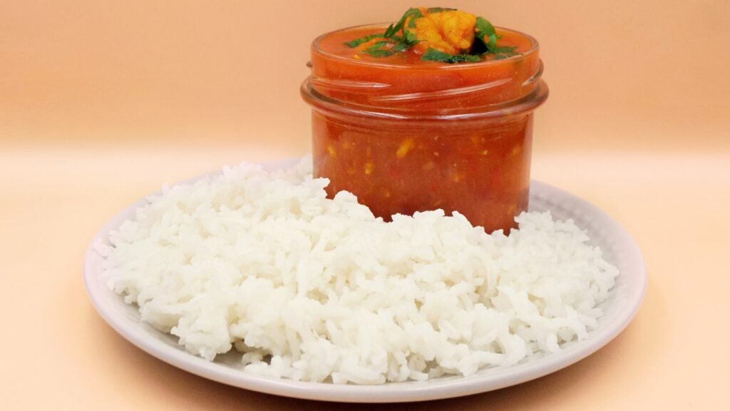 Ryż z curry krewetkowym przepis