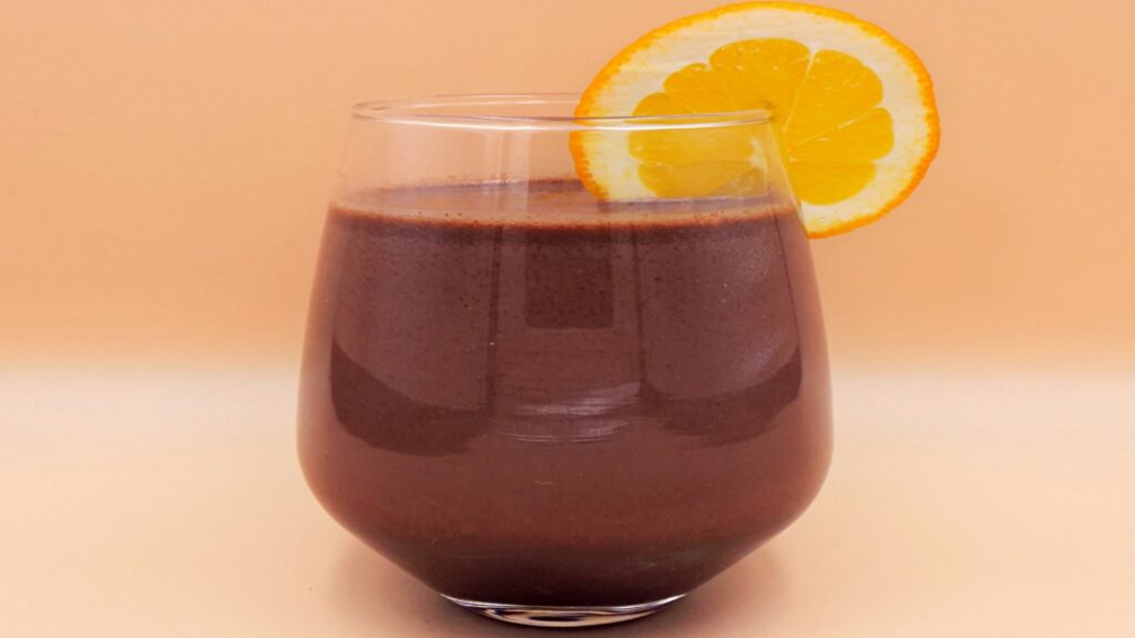 Czekolada do picia z nutą pomarańczy przepis
