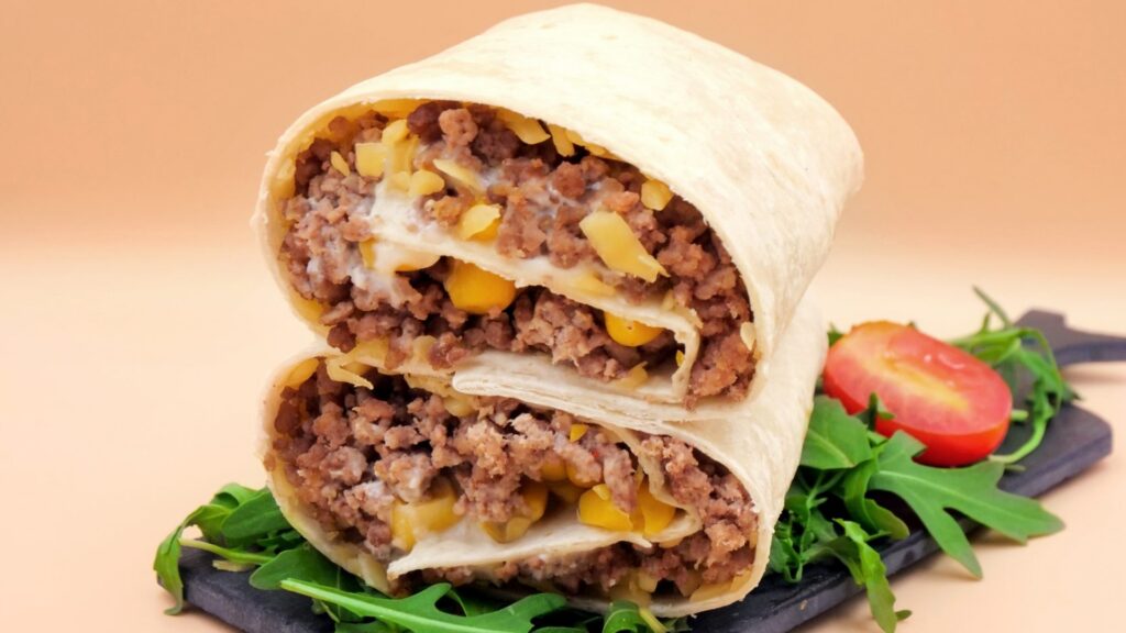 Tortilla z wołowiną i serem przepis