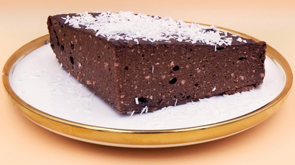 Brownie z banana z wiórkami kokosowymi przepis
