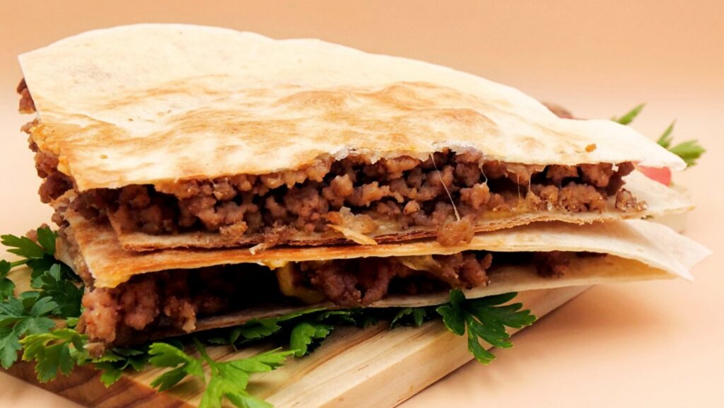 quesadilla z wieprzowiną i serem przepis