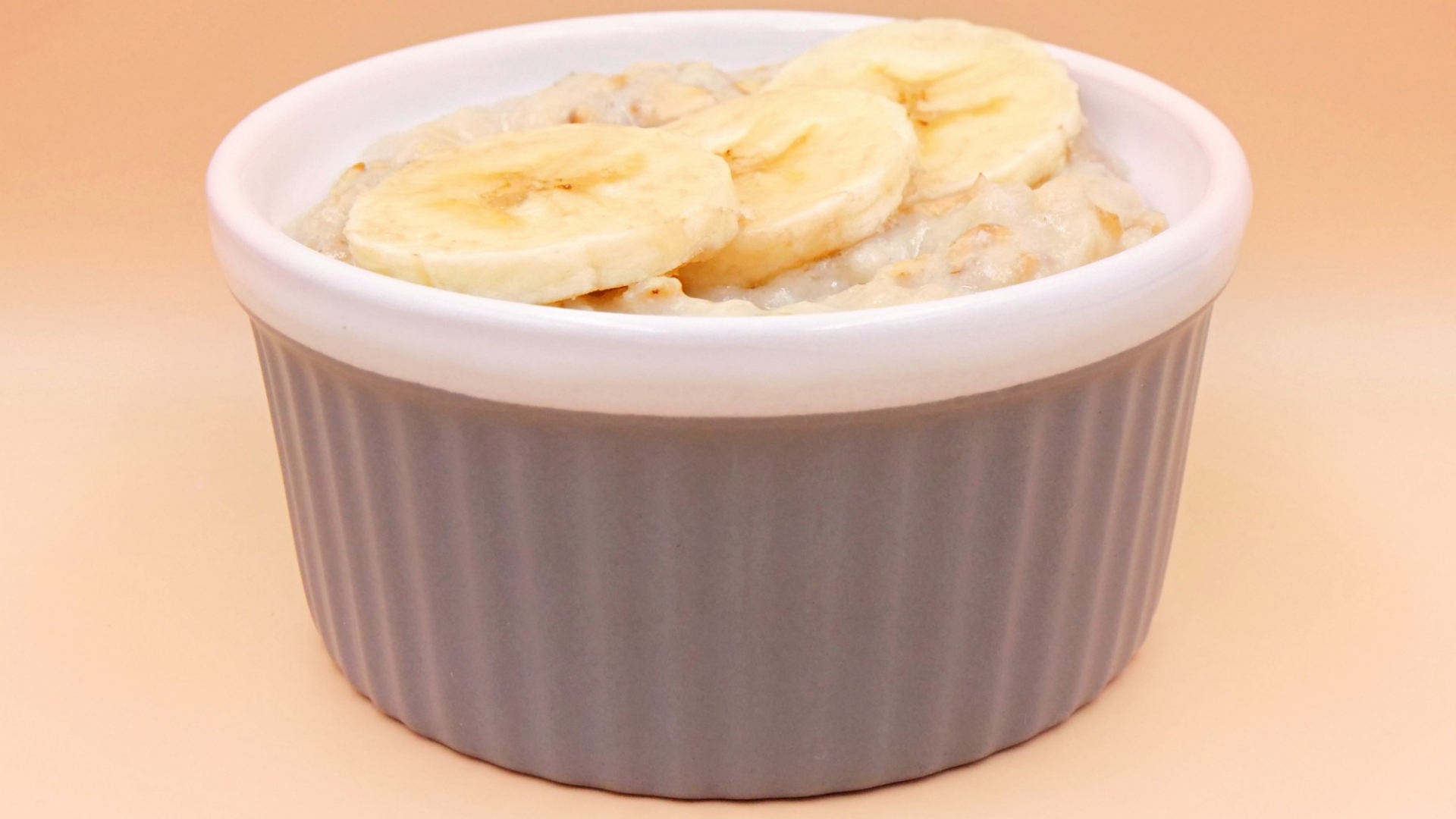 Bananowa owsianka na mleku przepis