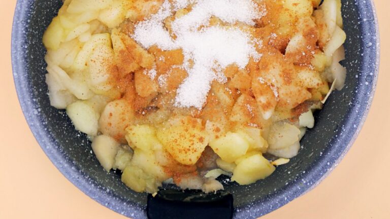 Prażone jabłko przepis