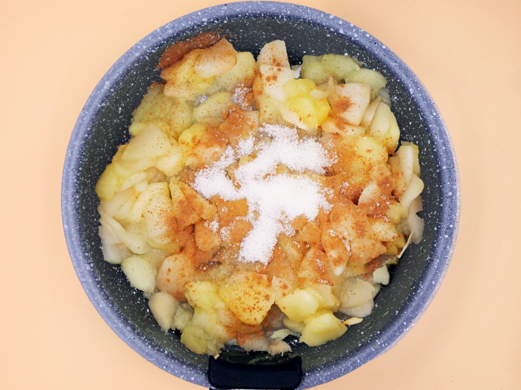 Prażone jabłko przepis