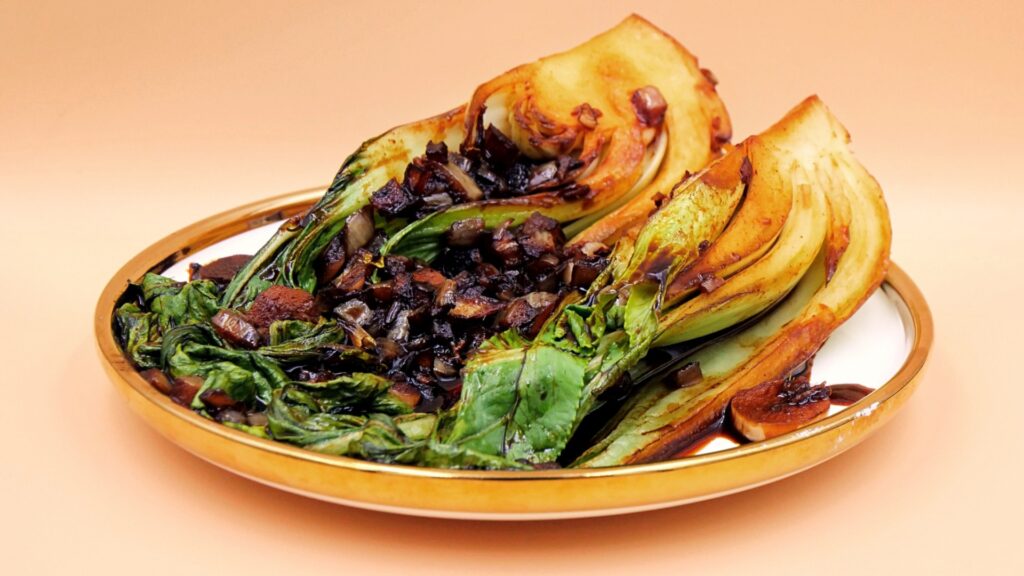 Kapusta pak choi w orientalnym stylu przepis