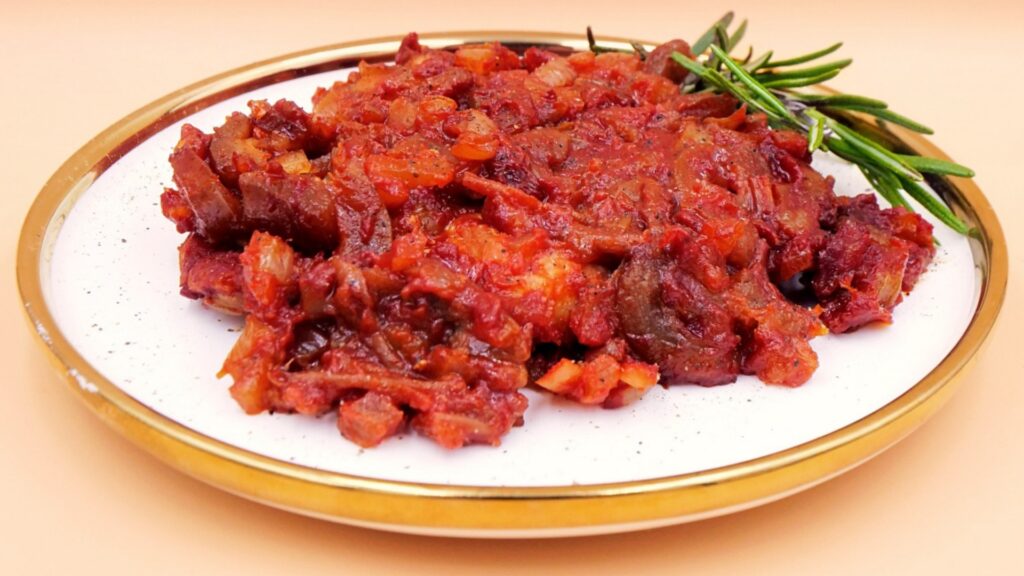 Schab w sosie daktylowym przepis