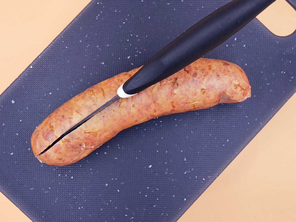 Kiełbasa śląska z serem przepis