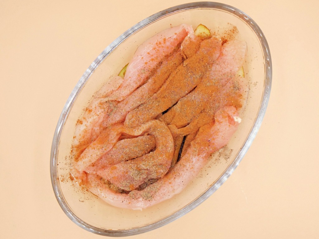 Kurczak z gruszką i serem przepis