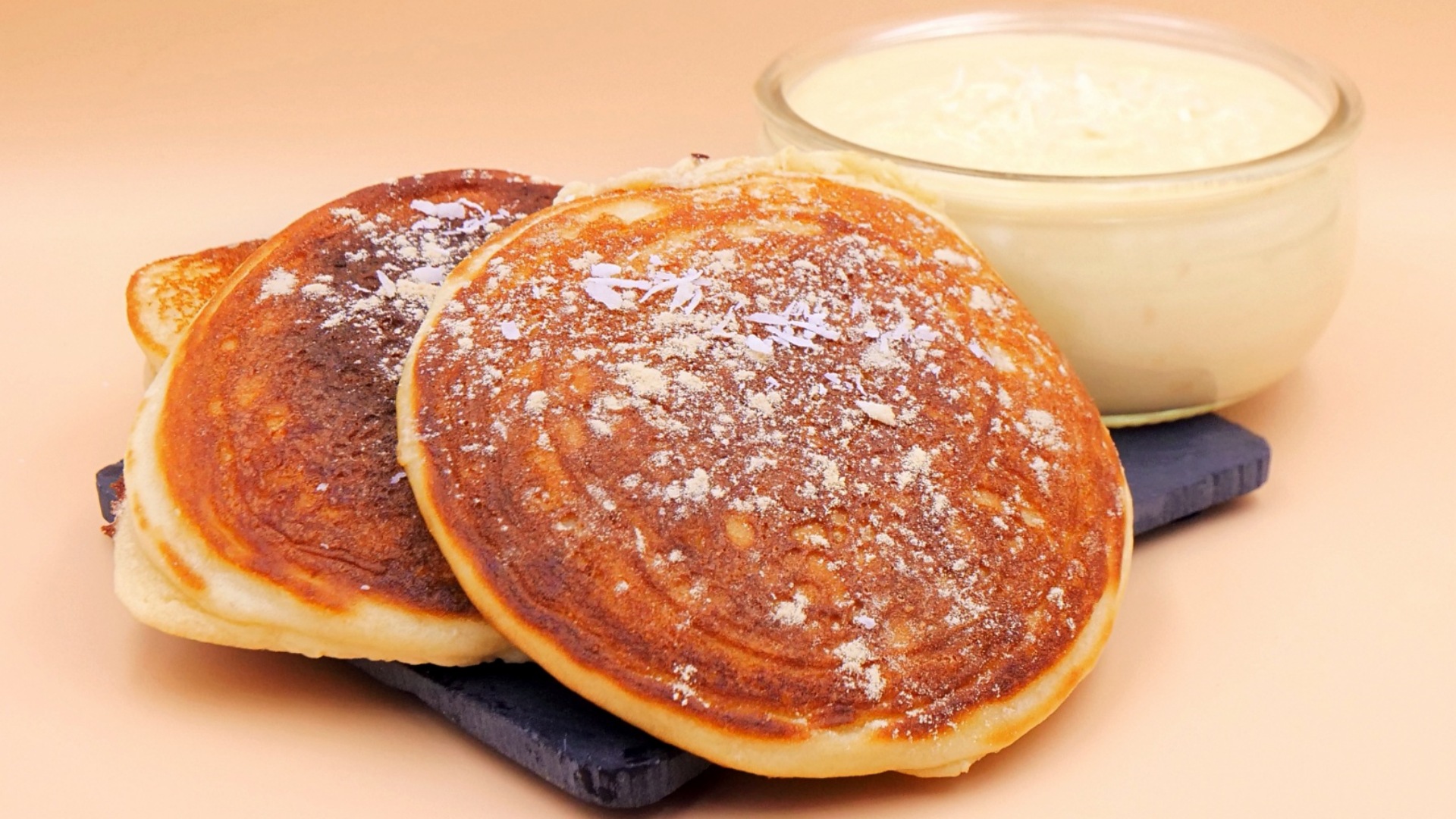 placki griddle z dżemem kokosowym kaya przepis