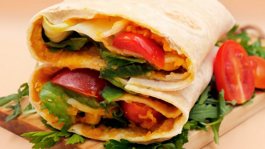 Burrito z dynią i soczewicą przepis