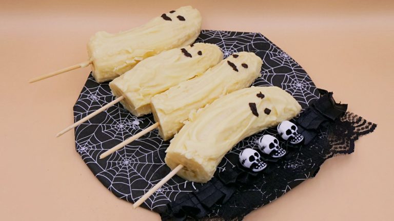 bananowe duszki na halloween przepis