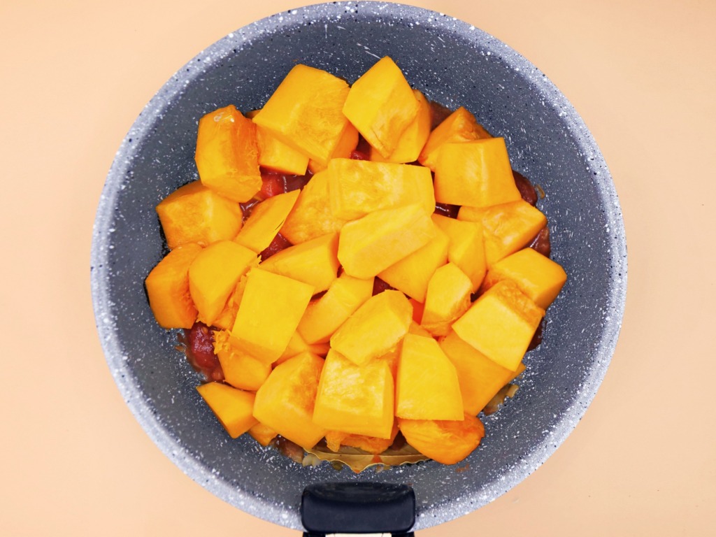 Leczo z dynią i czerwoną fasolą przepis