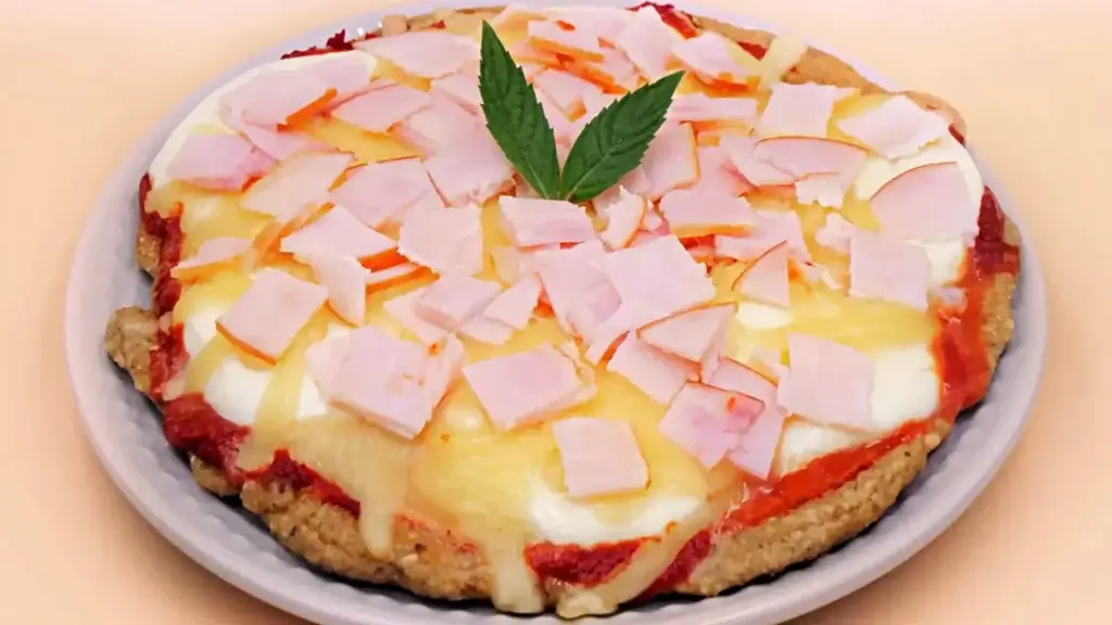 owsiana pizza z mozzarellą polędwicą sopocką i serem przepis