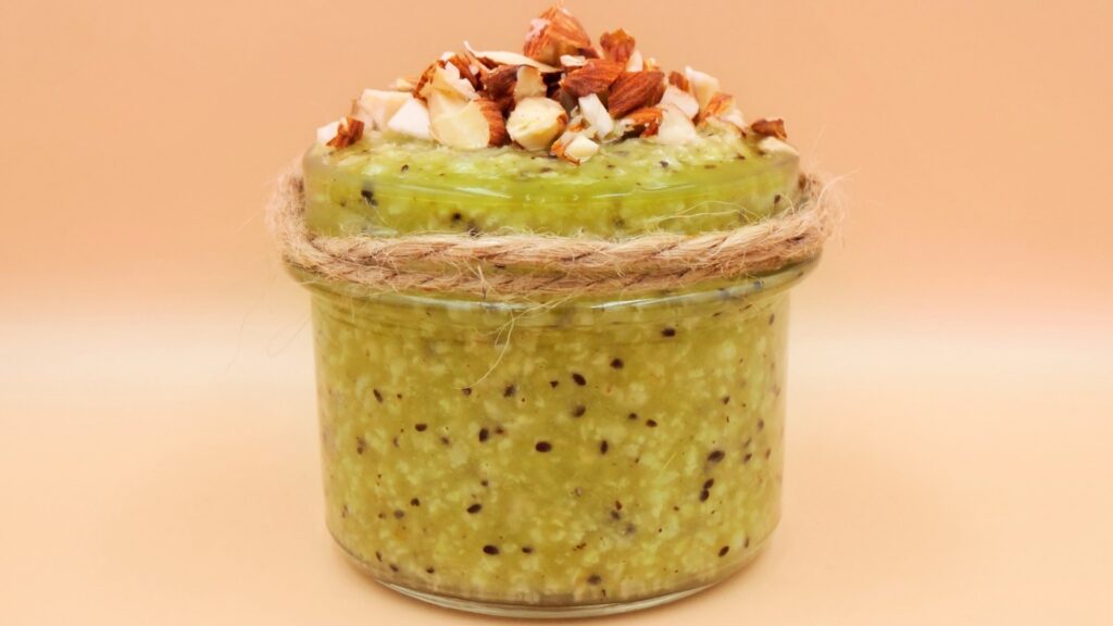 kasza jaglana z musem z kiwi przepis