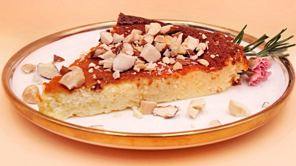 sernik z orzechami przepis