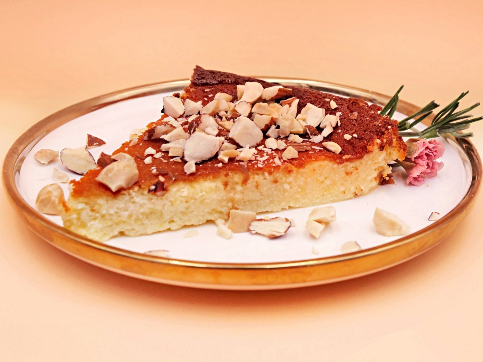 sernik z orzechami przepis