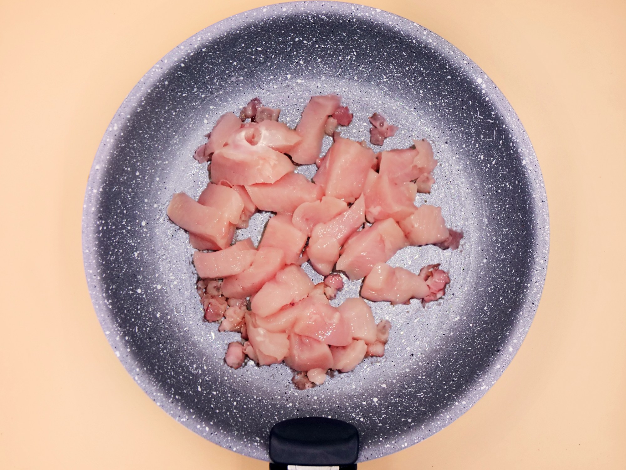 Spaghetti carbonara z kurczakiem