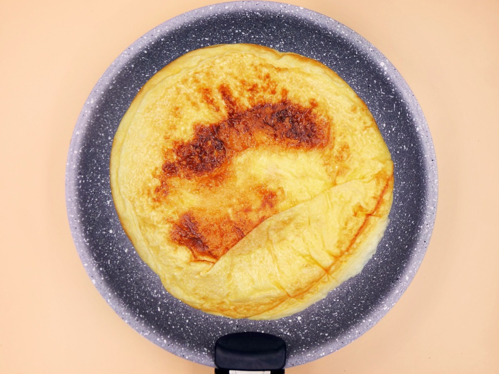 omlet na slodko z kiwi 5