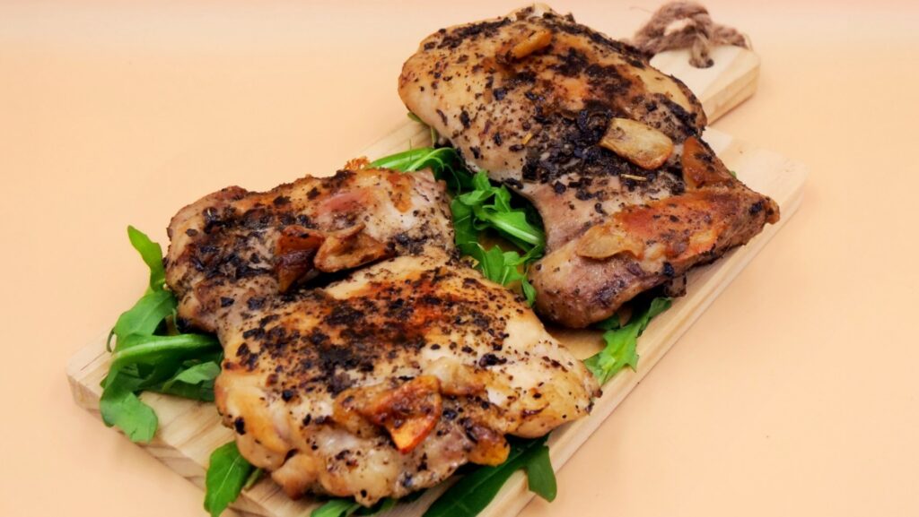 duszone udo z kurczaka przepis