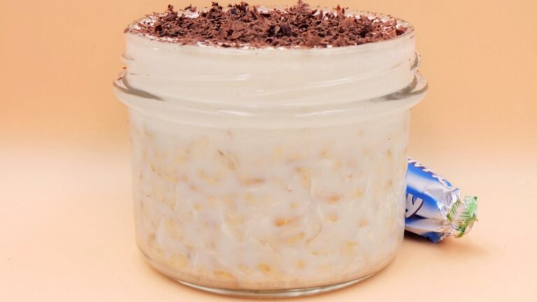 nocna owsianka bounty przepis