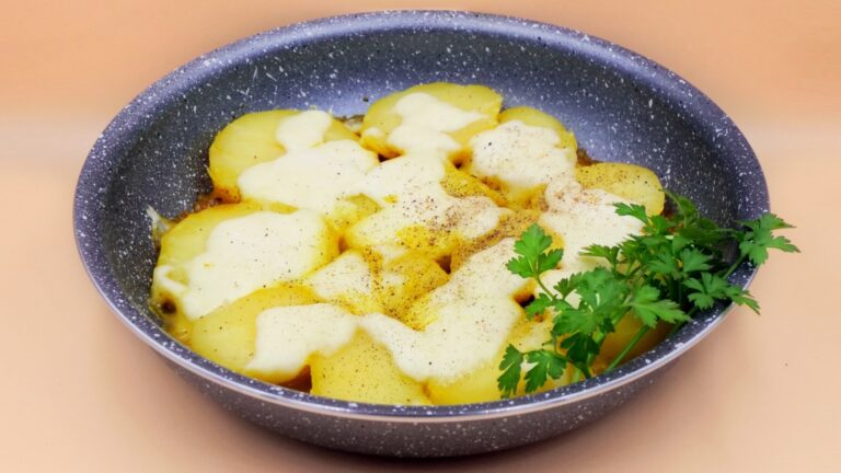 ziemniaki z mozzarellą z patelni przepis