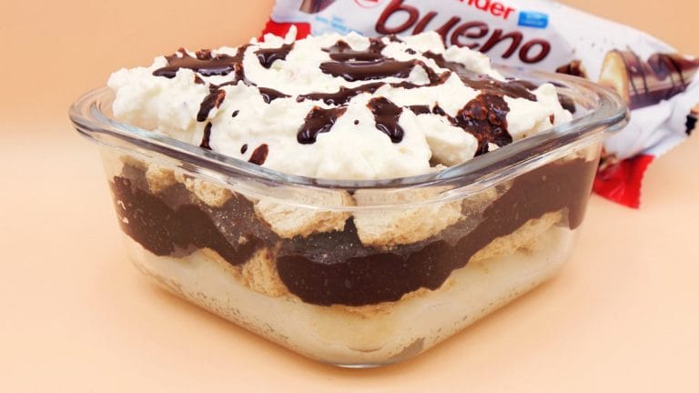 Fit deser Kinder Bueno przepis