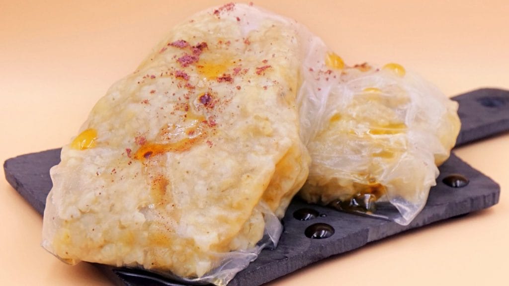 Ryżowe pierożki z jaglano-bananowym nadzieniem przepis