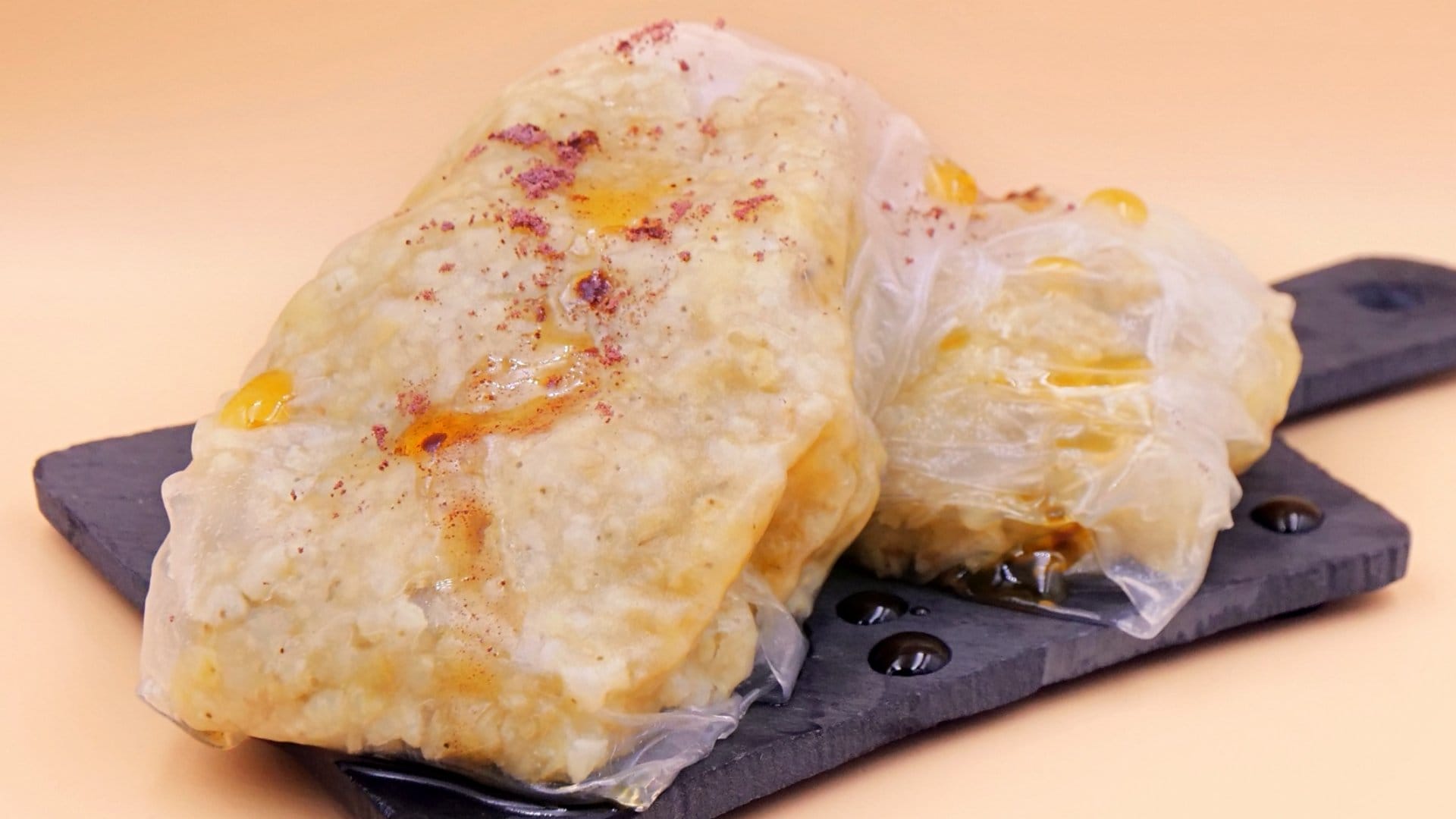 Ryżowe pierożki z jaglano-bananowym nadzieniem przepis