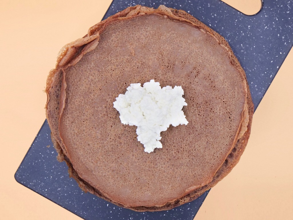 Budyniowe naleśniki o smaku mlecznej kanapki przepis