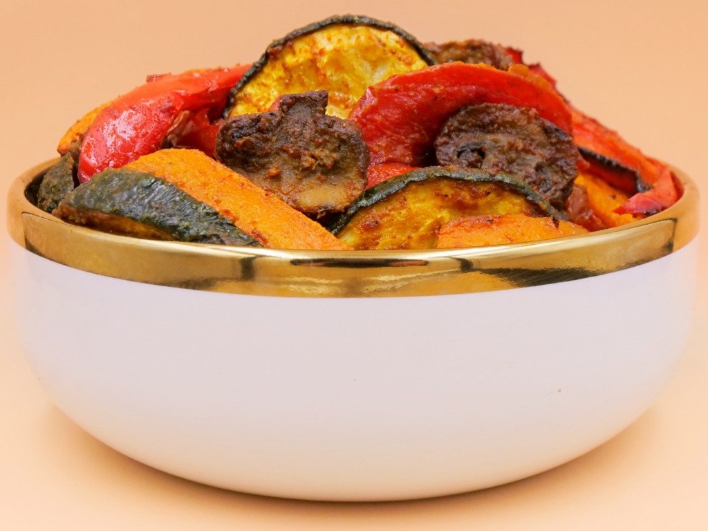 Pieczone warzywa z sosem balsamicznym przepis