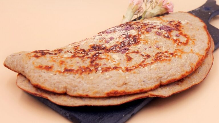 Owsiany omlet białkowy na słodko przepis