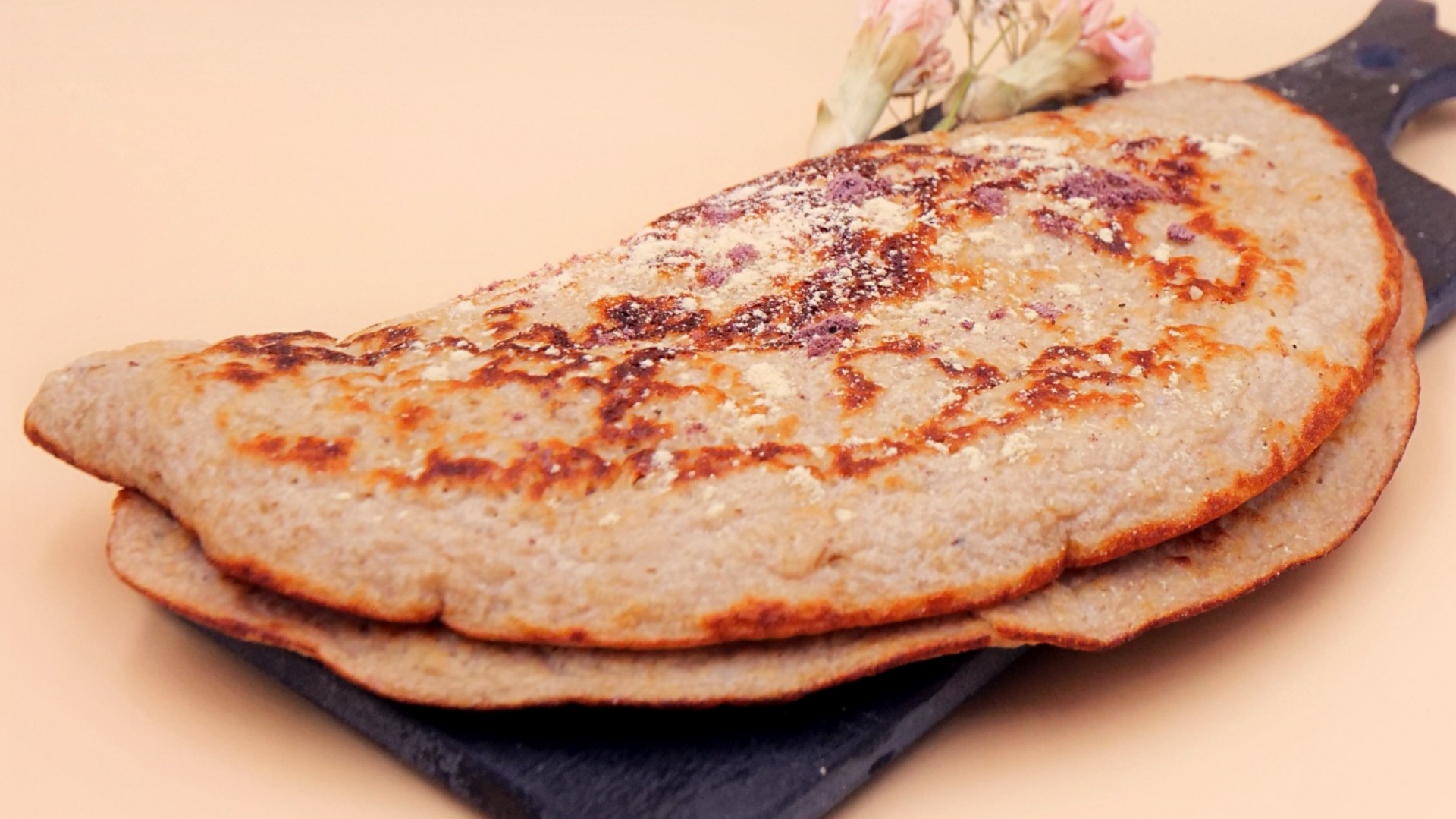 Owsiany omlet białkowy na słodko przepis