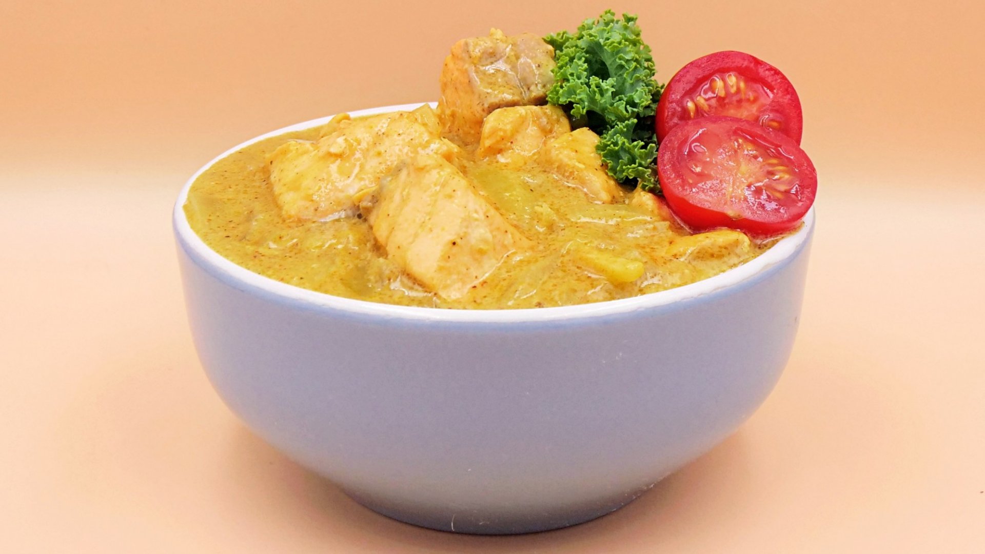 Curry z łososiem przepis