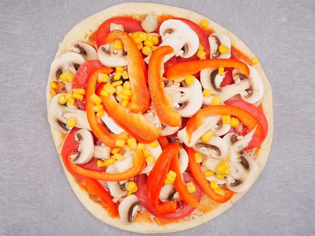 Pizza wegetariańska przepis