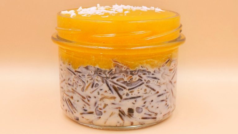 Dziki ryż z mleczkiem kokosowym i mango przepis