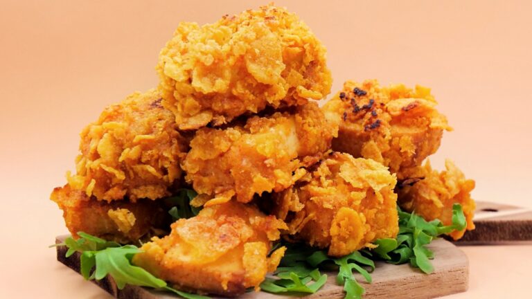 Nuggetsy z tofu w płatkach kukurydzianych przepis
