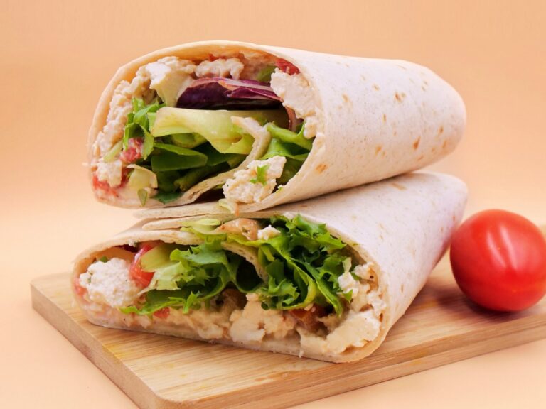 Tortilla z twarożkiem z tofu przepis