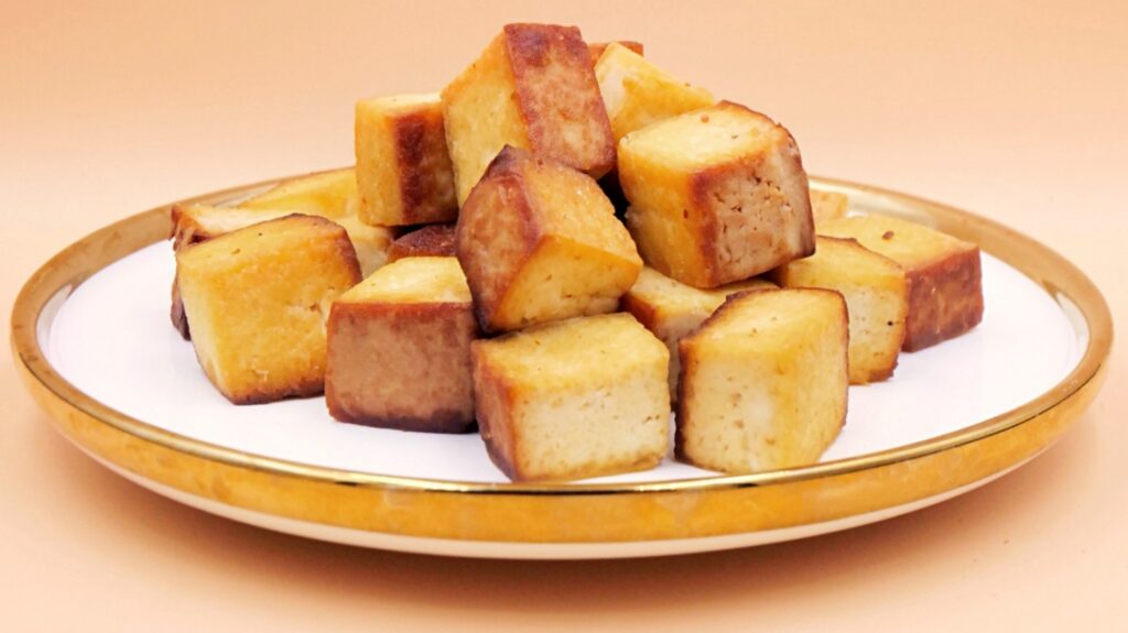 Chrupiące smażone tofu przepis