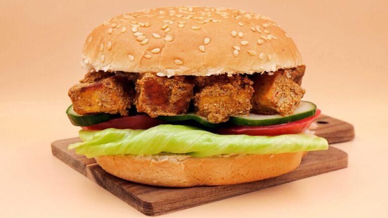 Kebaboburger z tofu i warzywami przepis
