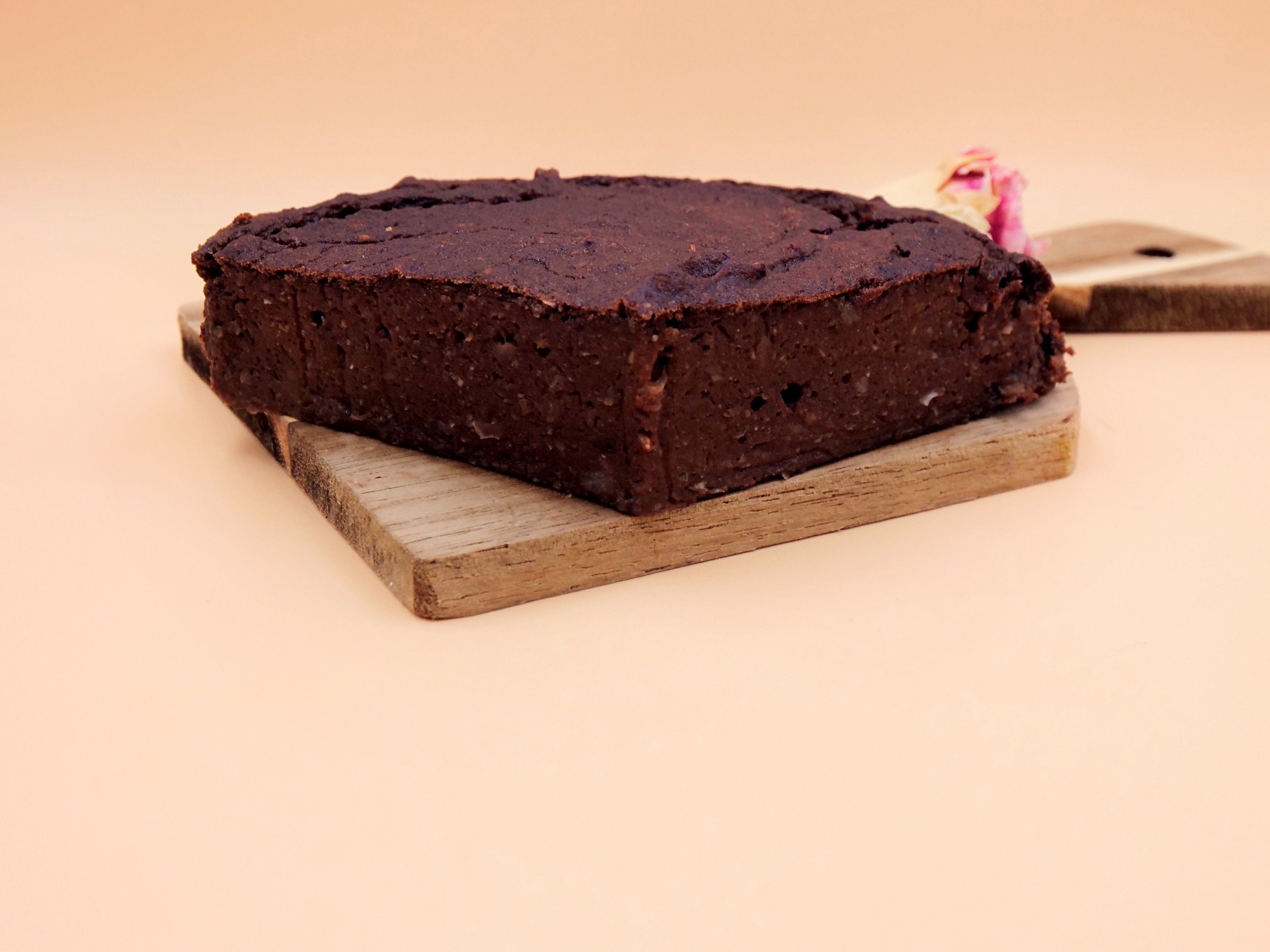 Brownie z cieciorki i banana przepis