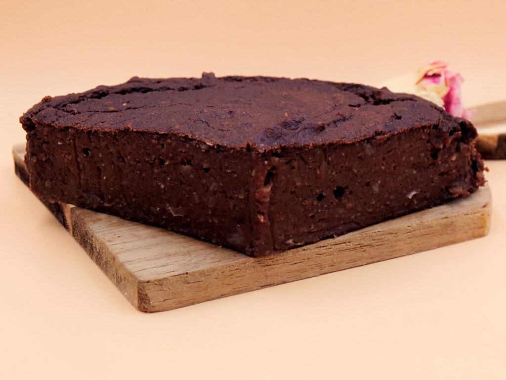 Brownie z cieciorki i banana przepis