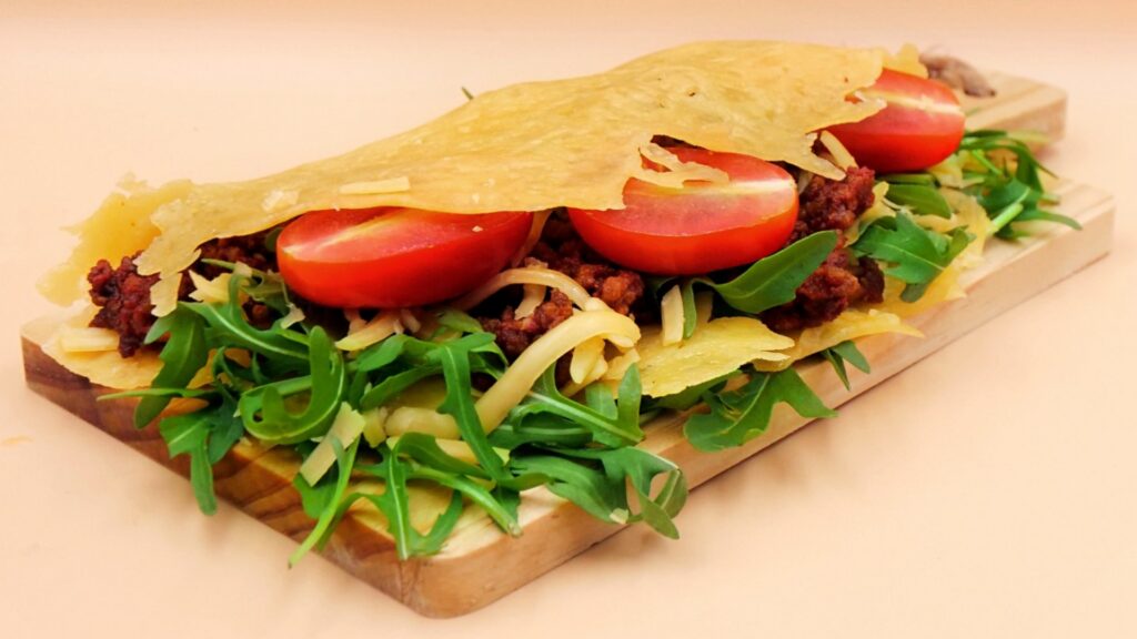 serowe taco z miesem mielonym przepis