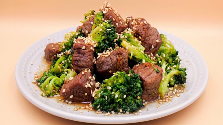 wolowina z brokulami przepis