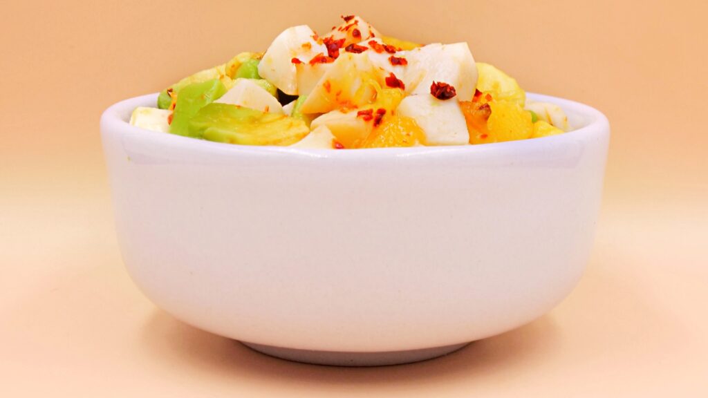 Salsa z mango, awokado i mozzarelli przepis