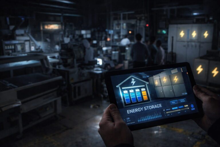 Blackout w firmie produkcyjnej – ile kosztuje godzina przestoju i jak magazyn energii chroni Twój biznes?